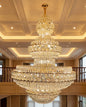 Regalia Crystal Tier Double Height Chandelier