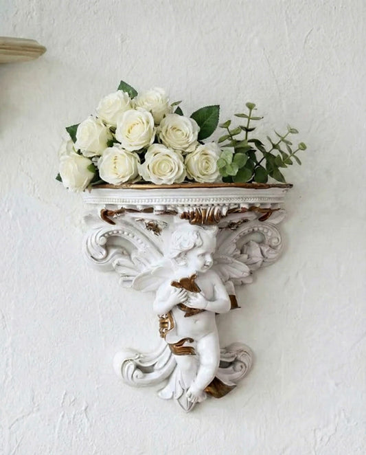 Angel Cherub Wall Vase
