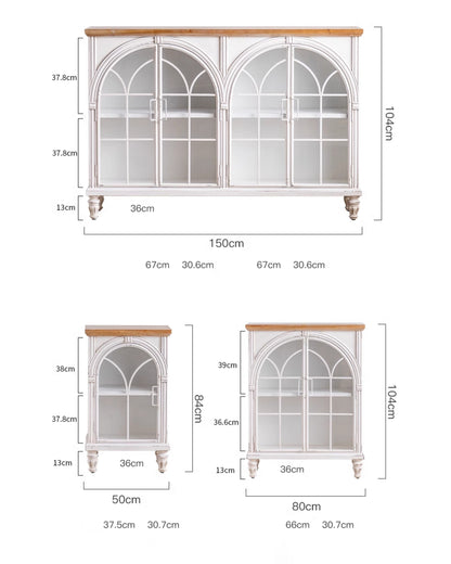 'Cromwell' Spruce Cabinet - Tall