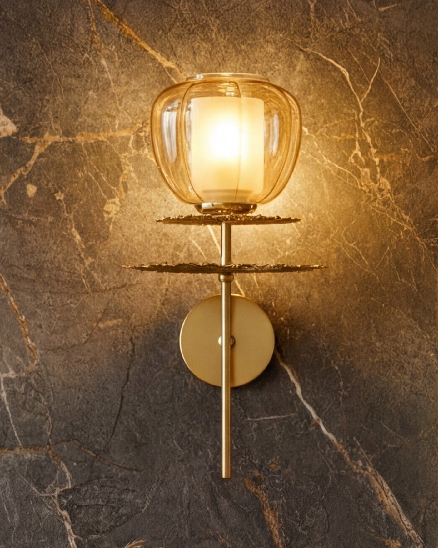 Luxury Gold Wall Sconce