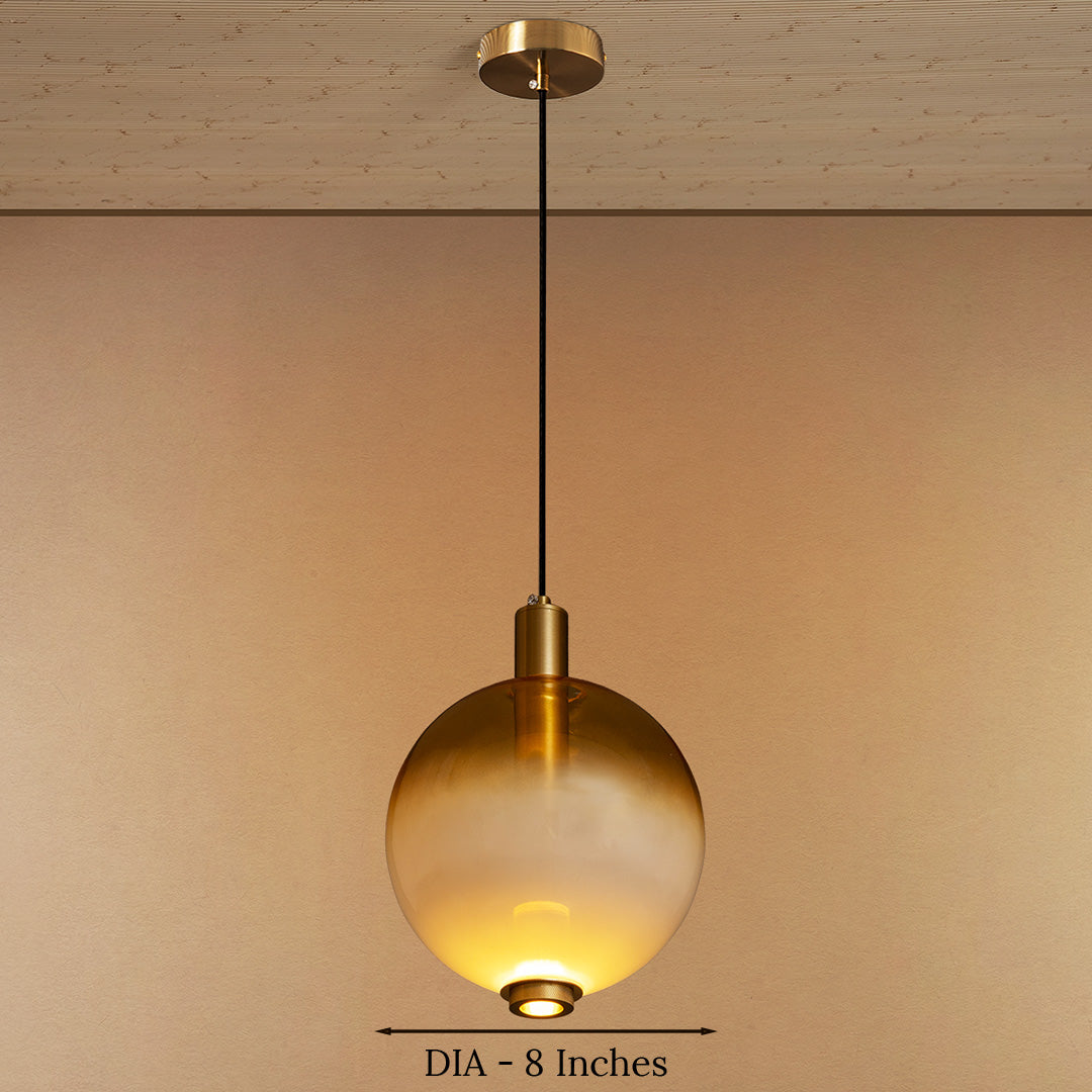 Orbis Luxe Ceiling Light For Home & Home Decoration Item -  Gold