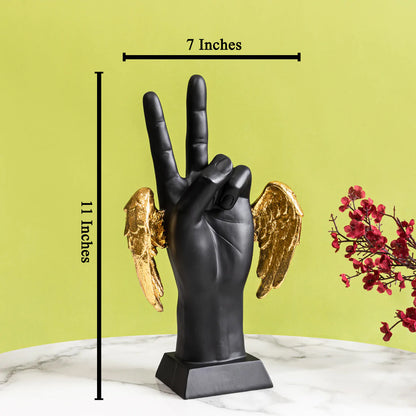Peace and Joy Forever Scultpture Decorative Showpiece