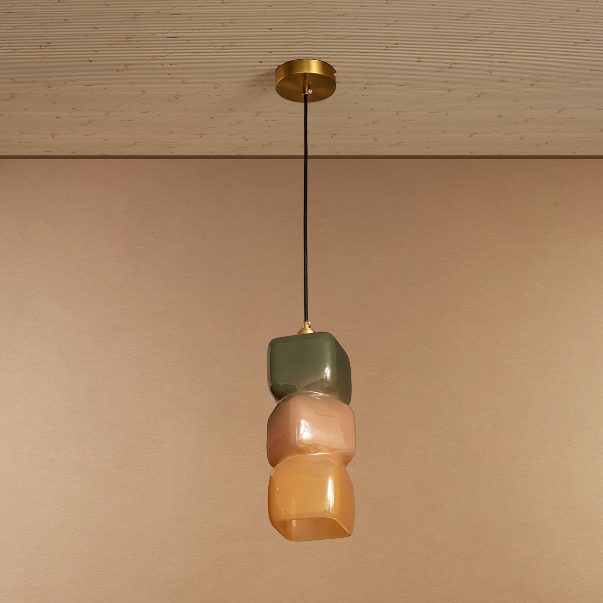 Golden Aura Ceiling Light For Home & Home Decoration Item