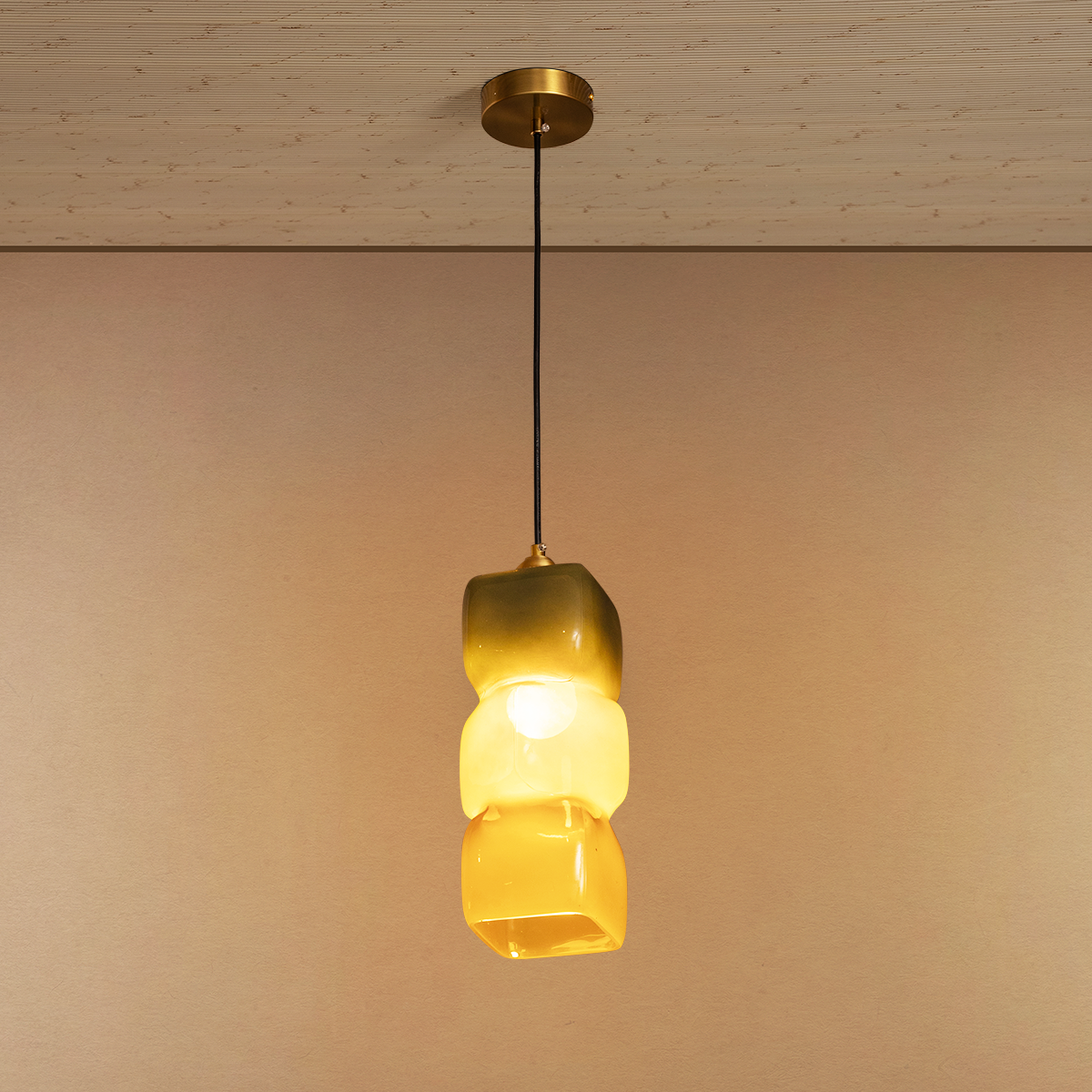 Golden Aura Ceiling Light For Home & Home Decoration Item