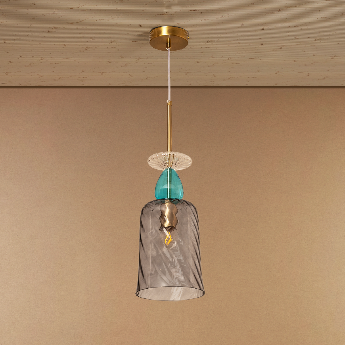 Aqua Gem Pendant Light For Living Room & Home Decoration Item