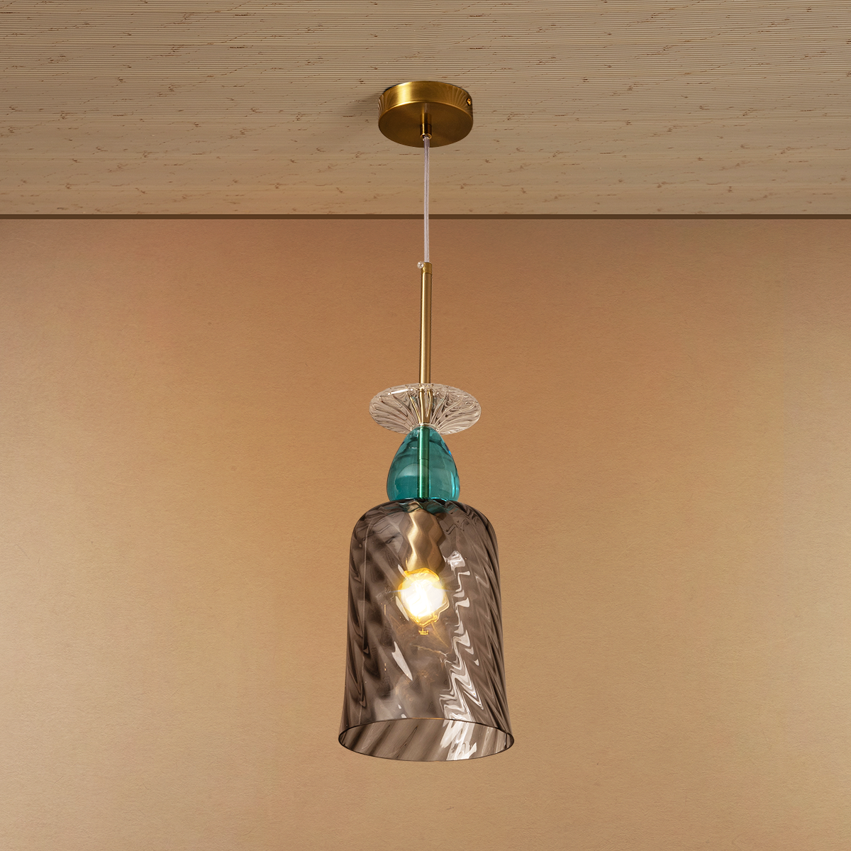 Aqua Gem Pendant Light For Living Room & Home Decoration Item