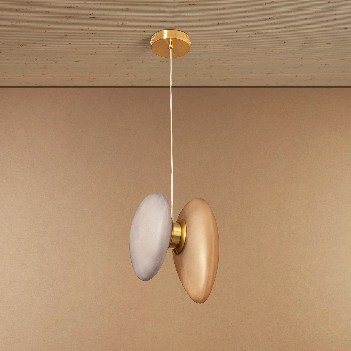 Eclipse Pebble Pendant Light For Living Room & Home Decoration item
