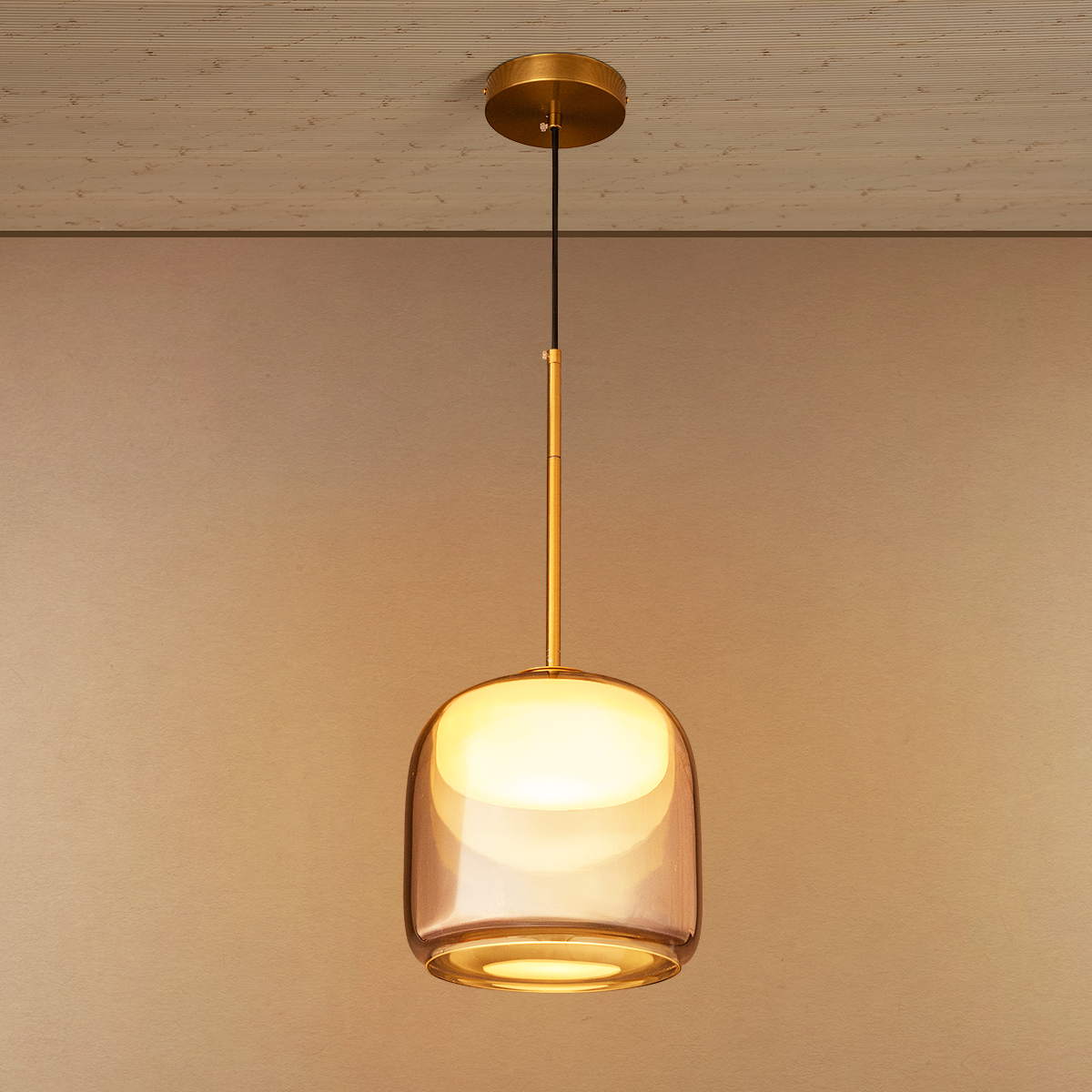 Obsidian Glow Ceiling Light For Home & Home Decoration Item