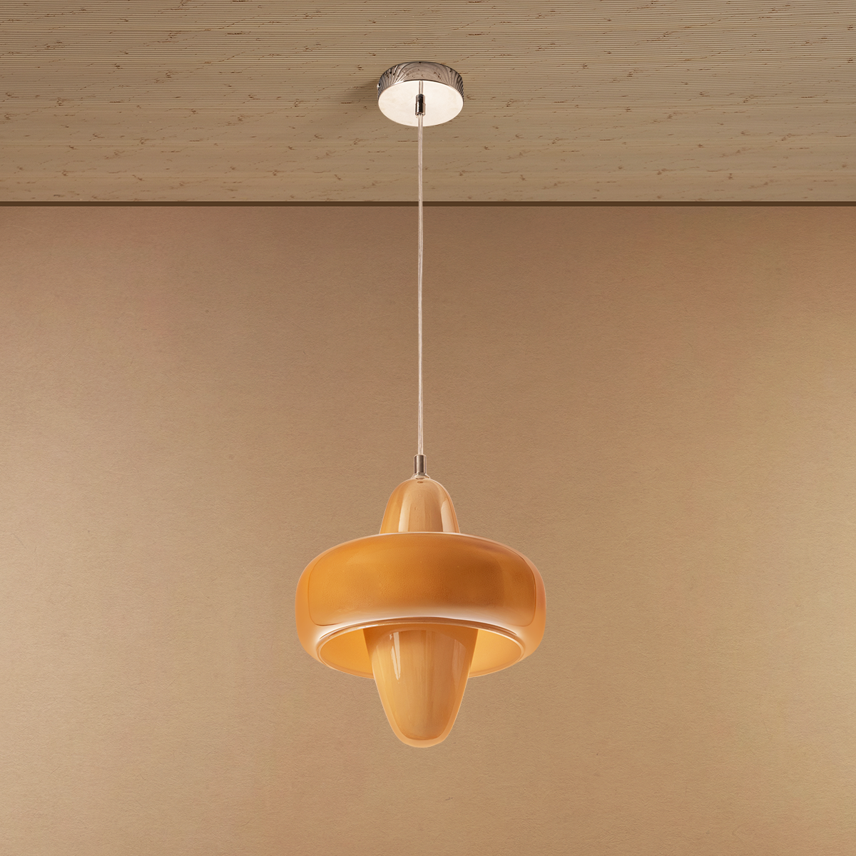 Celeste Amber Ceiling Light For Home & Home Decoration Item