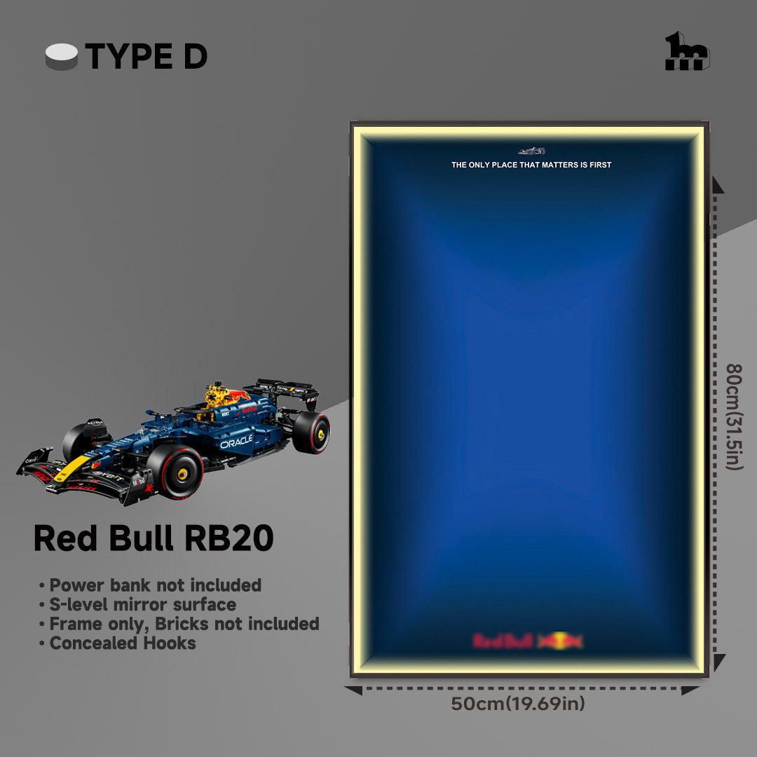 LEGO® TECHNIC™ Oracle Red Bull Racing RB20 F1 Car 42206 Car Display  Frame And LEGO Set