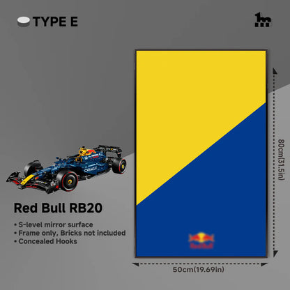 LEGO® TECHNIC™ Oracle Red Bull Racing RB20 F1 Car 42206 Car Display  Frame And LEGO Set