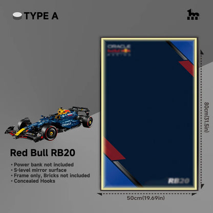 LEGO® TECHNIC™ Oracle Red Bull Racing RB20 F1 Car 42206 Car Display  Frame And LEGO Set