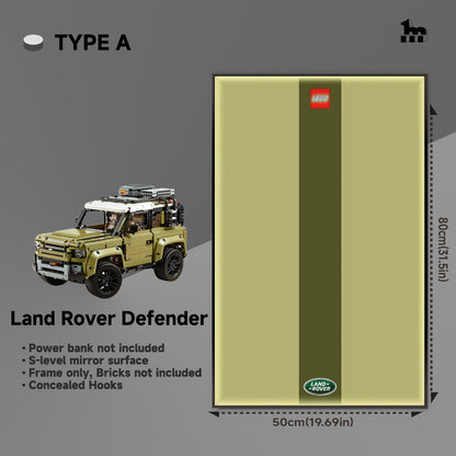 LEGO® TECHNIC™ Land Rover Defender 10317 Car display frame And LEGO Set