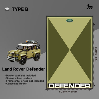 LEGO® TECHNIC™ Land Rover Defender 10317 Car display frame And LEGO Set