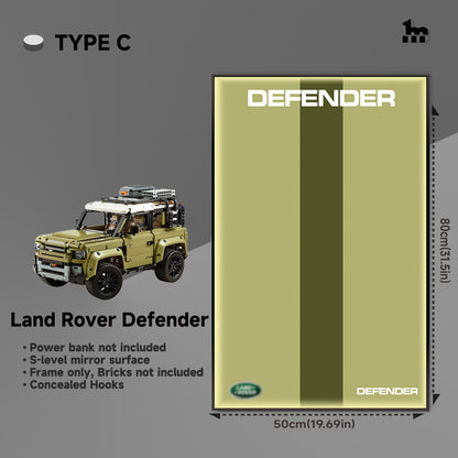 LEGO® TECHNIC™ Land Rover Defender 10317 Car display frame And LEGO Set