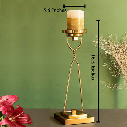 Sigma Stainless SteelCandle Holders Stand - Medium