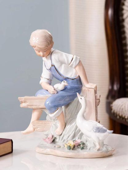 Beautiful Boy - Fine Porcelain Figurine