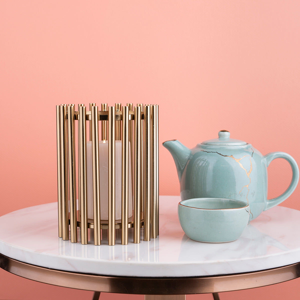 The Mystique Tube Candle Holders Stand - Medium