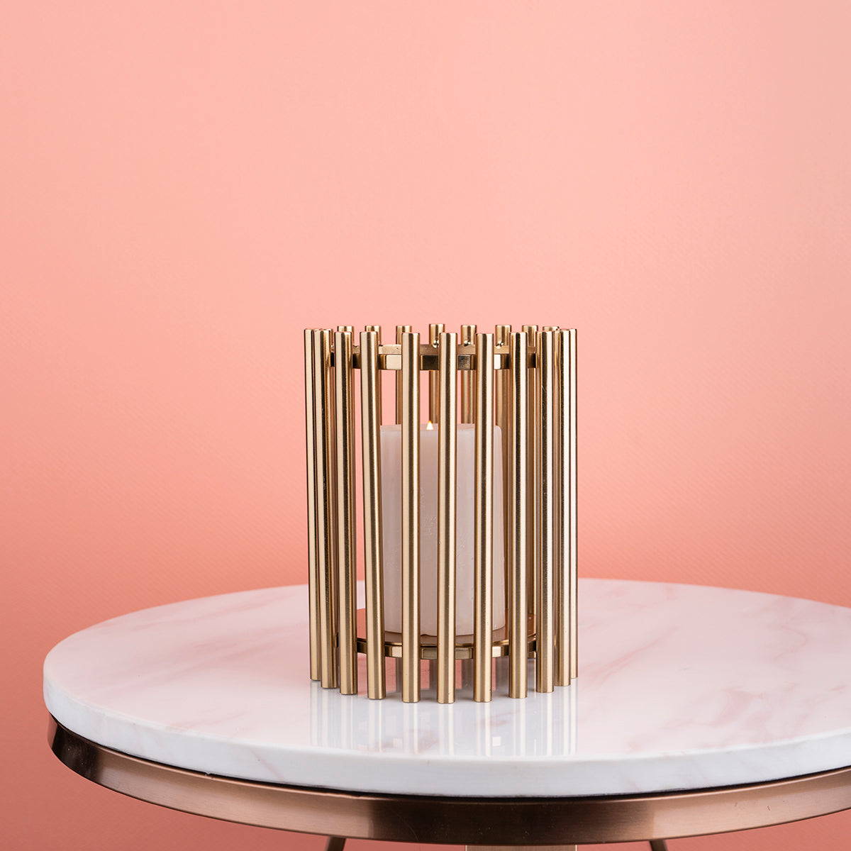 The Mystique Tube Candle Holders Stand - Medium