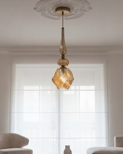 Valenora Heirloom Pendant Light - Amber