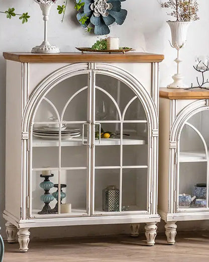 'Cromwell' Spruce Cabinet - Tall