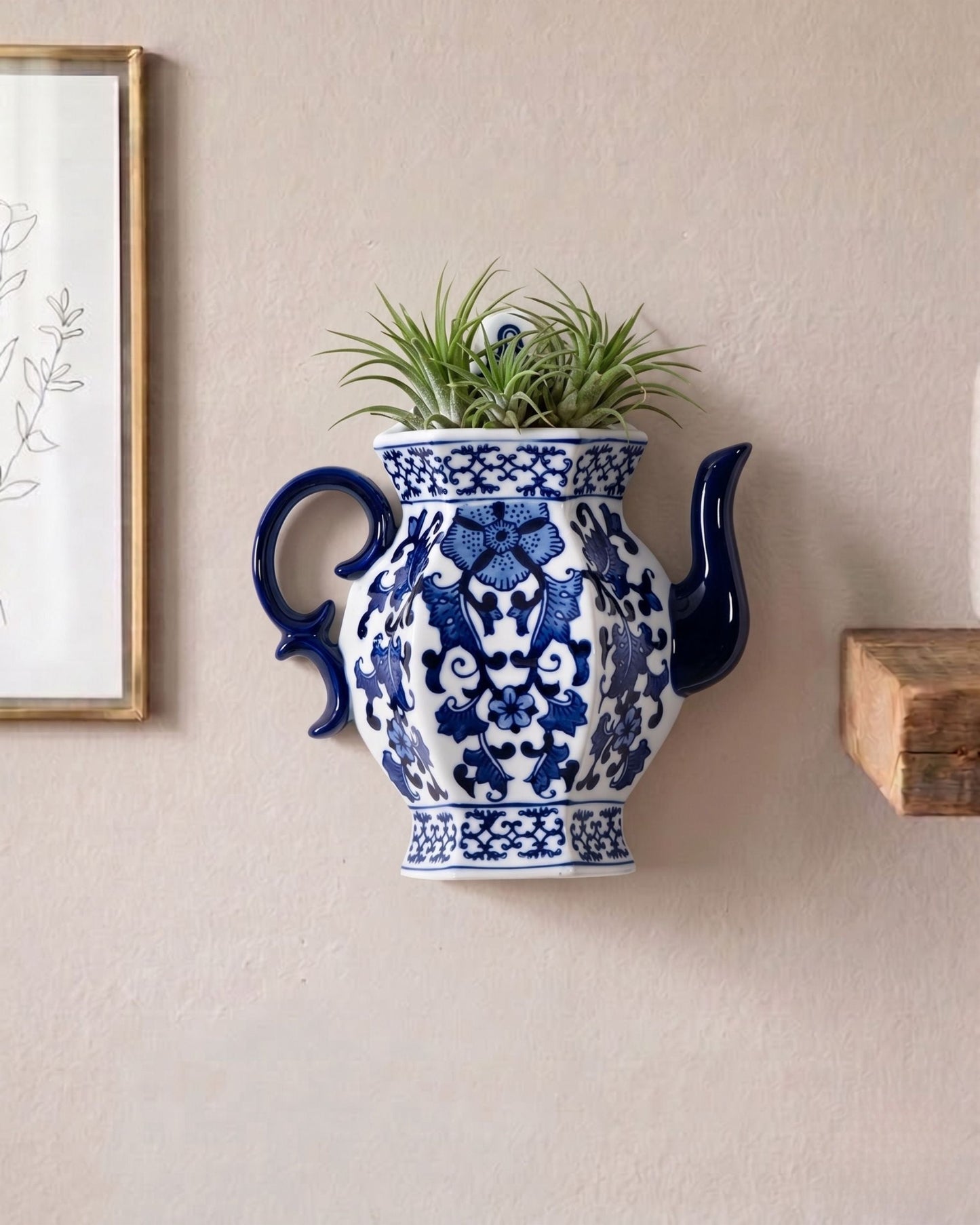 Wall Mounted Planter Kettle: Style 7