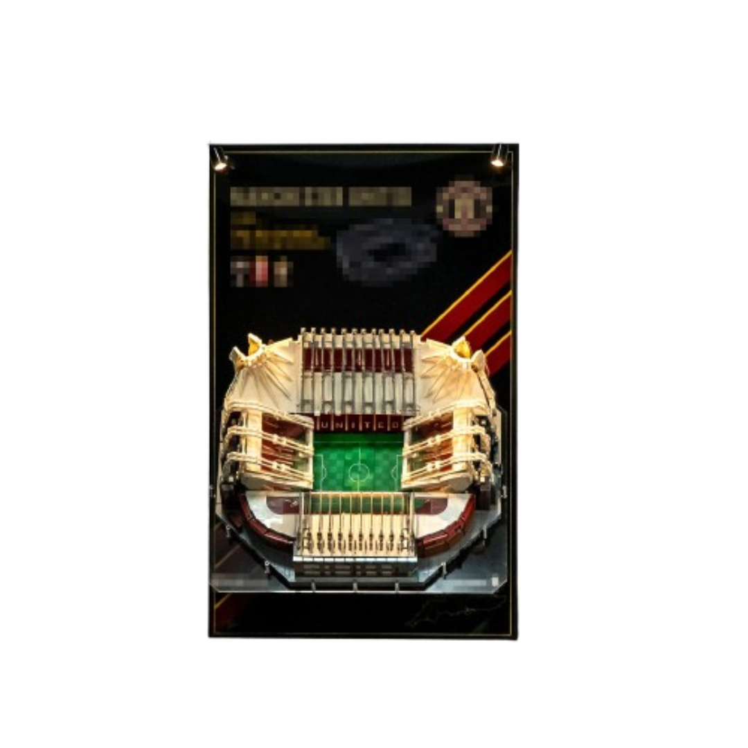 LEGO LED UV Wall Display Frame for 10272 Manchester United Old Trafford Stadium
