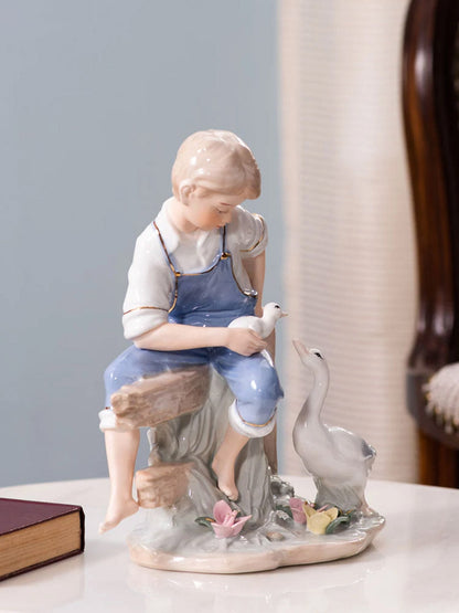 Beautiful Boy - Fine Porcelain Figurine