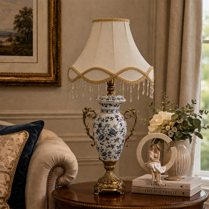 Victorian Luminary Decorative Ceramic Living Room Lamps