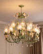 Rose Garden French Floral Chandelier