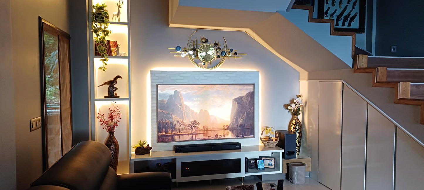 Timekeeper's Treasure Metal Wall Art Clocks for the Home Buy Wall Clock Online