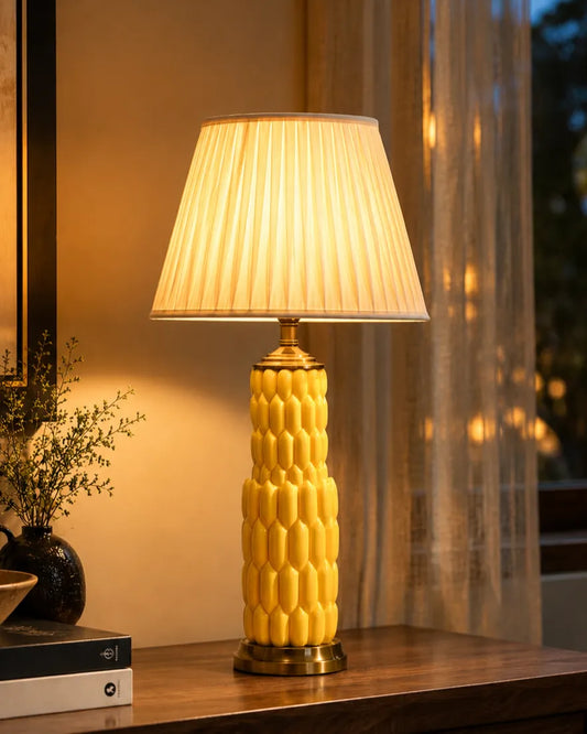 Banana Bunch Ceramic Table Lamp