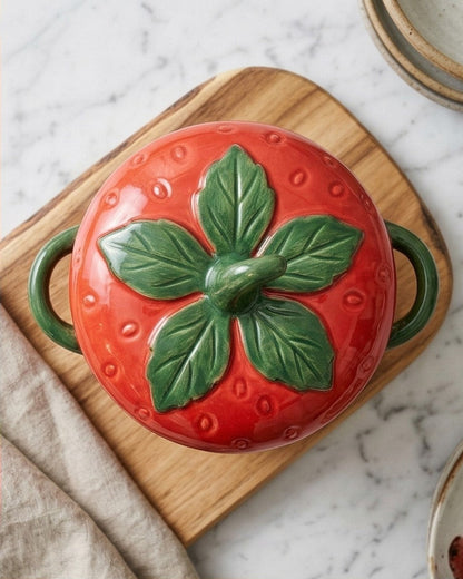 Strawberry Delight Casserole With Lid - 2.5 Ltr