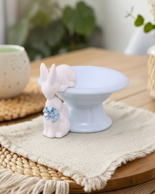 Bunny Duo Ring Dish