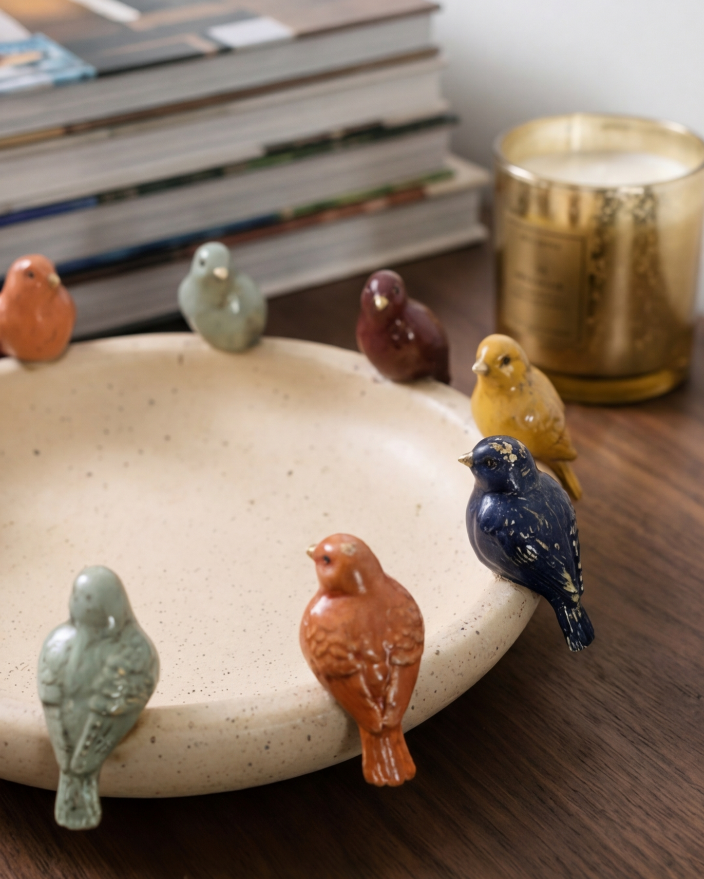 Chirping Birds Decorative Bowl