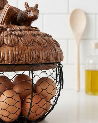 Squirrel Egg Basket