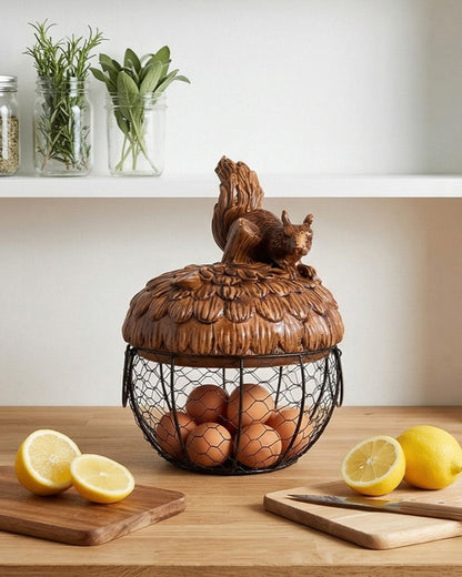 Squirrel Egg Basket