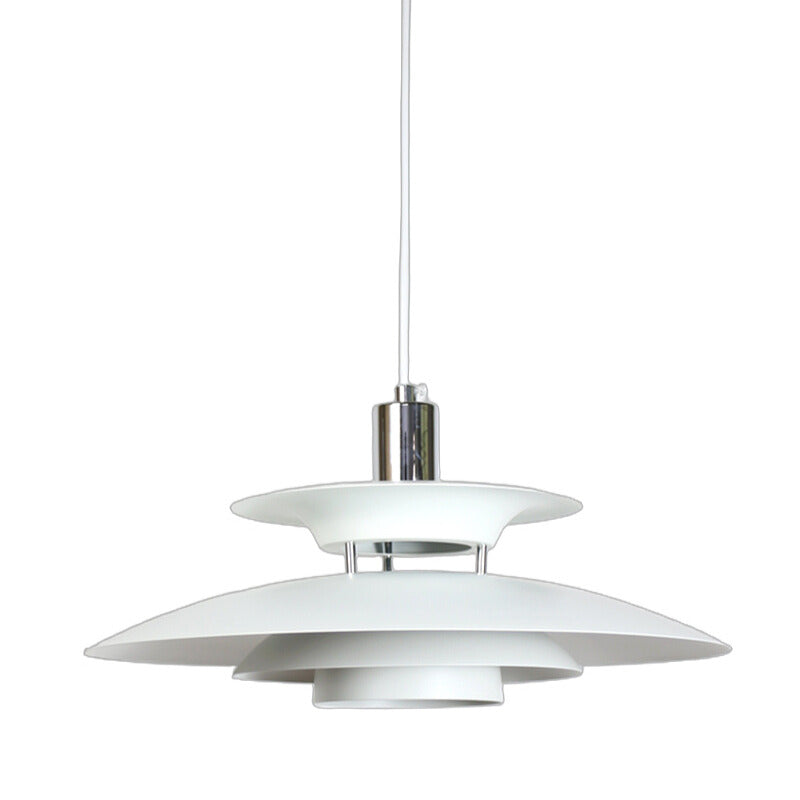Arctic Wave UFO Pendant For Living Room & Item for Home Decoration - White