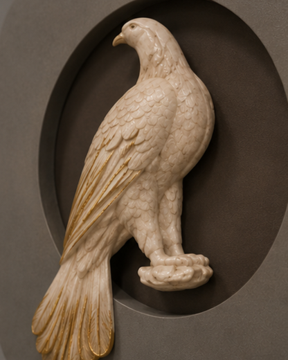 Ivory Dove Decorative  Wall Accent