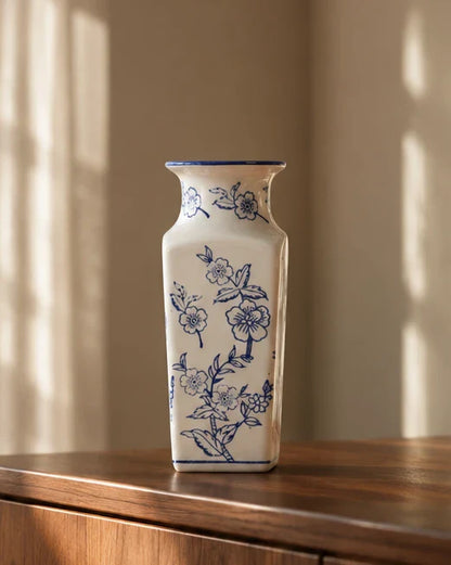 Classic Blue & White Bloom Vase