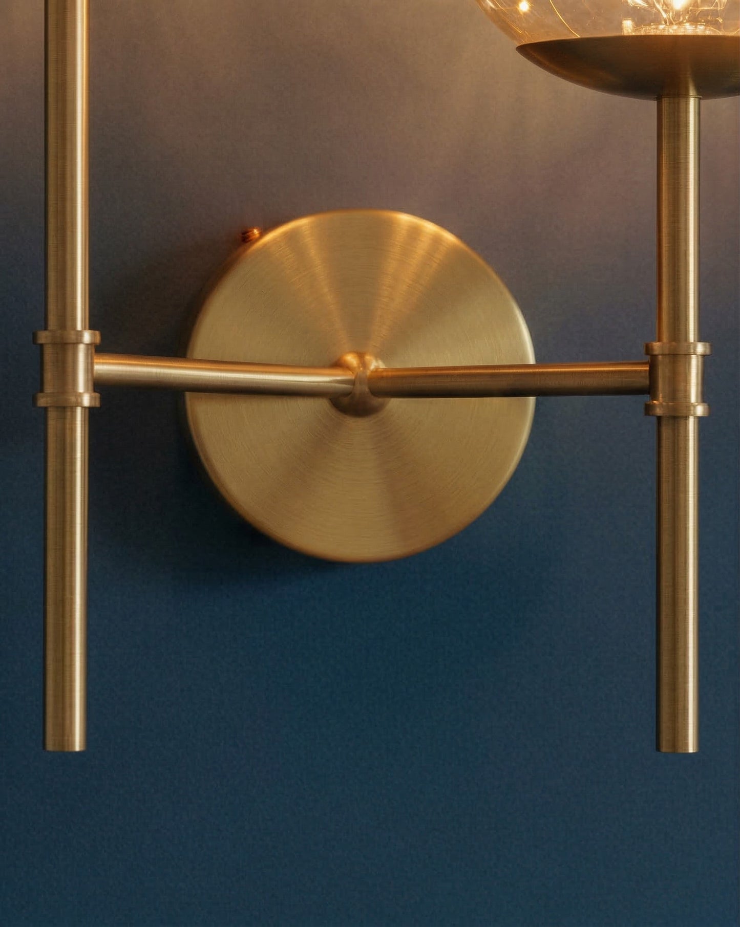 Double Globe Wall Light