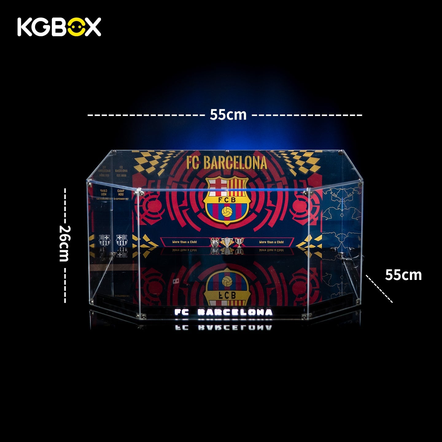 LEGO LED UV Display Case for 10284 FC Barcelona Camp Nou Stadium