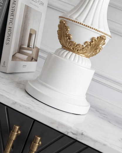 Imperial Crown Decorative Chess King - White