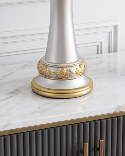 Imperial Crown Decorative Chess Queen - Grey