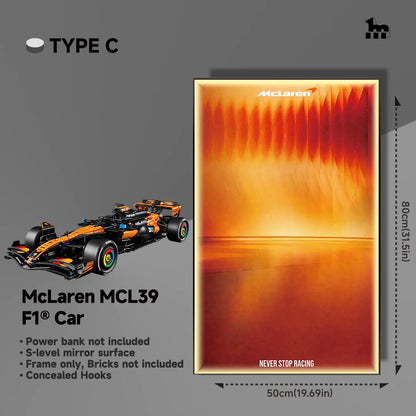 Car display Frame for LEGO® TECHNIC™ 42228 McLaren MCL39 F1® Car