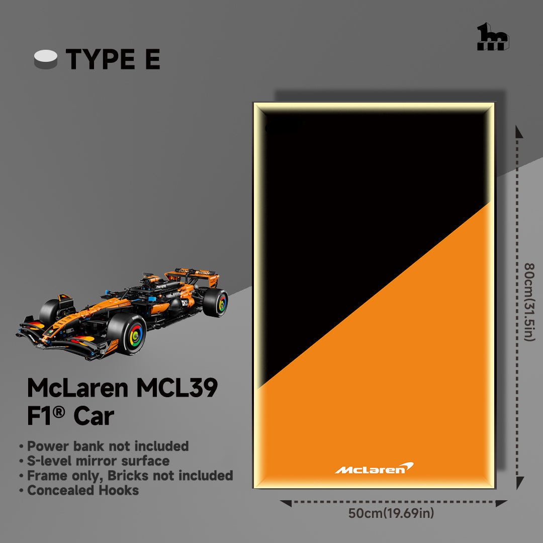 LEGO® TECHNIC™ 42228 McLaren MCL39 F1® Car display Frame And LEGO Set