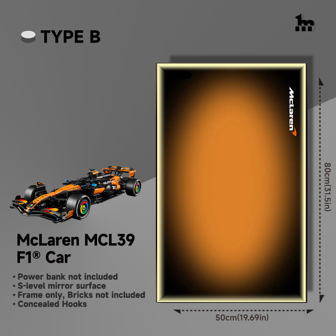 LEGO® TECHNIC™ 42228 McLaren MCL39 F1® Car display Frame And LEGO Set