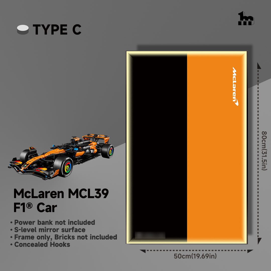 LEGO® TECHNIC™ 42228 McLaren MCL39 F1® Car display Frame And LEGO Set