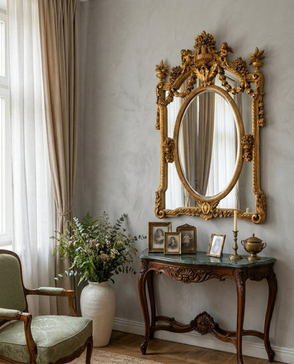 Victorian Cherub Grandeur Mirror