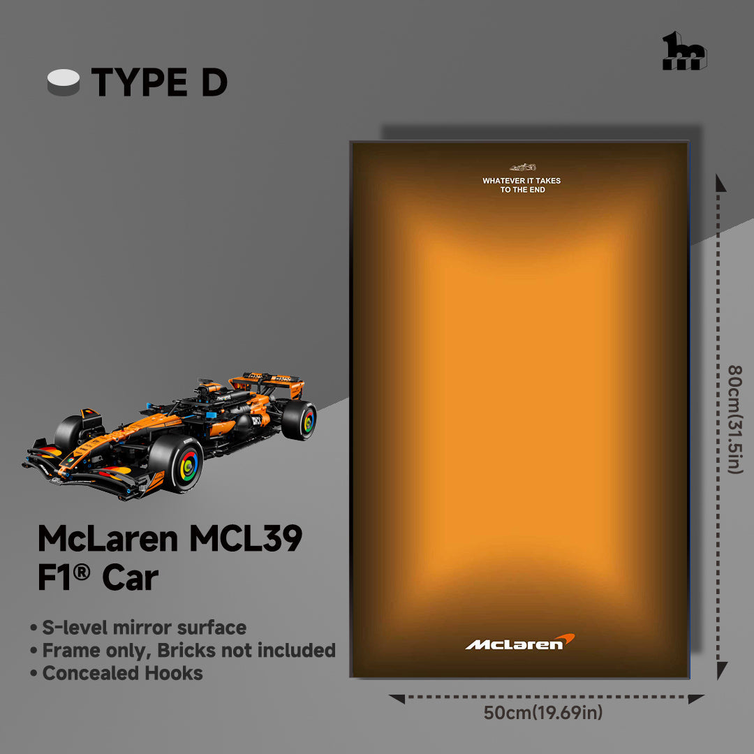 Car display Frame for LEGO® TECHNIC™ 42228 McLaren MCL39 F1® Car
